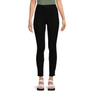 L’agence Women’s Monique Ultra-High Skinny Jeans Size 25 Jet Black Denim